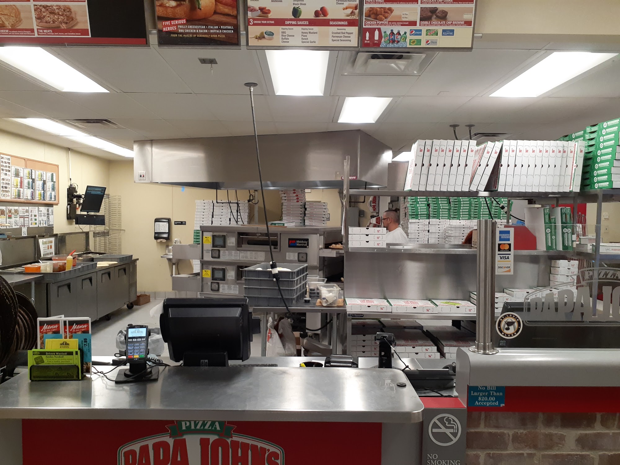 Papa Johns Pizza Menu