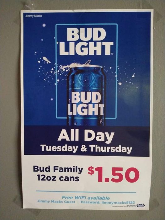 Ryan's Corner Pub Menu