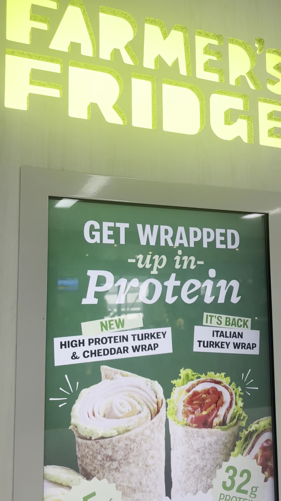 Farmer's Fridge Menu