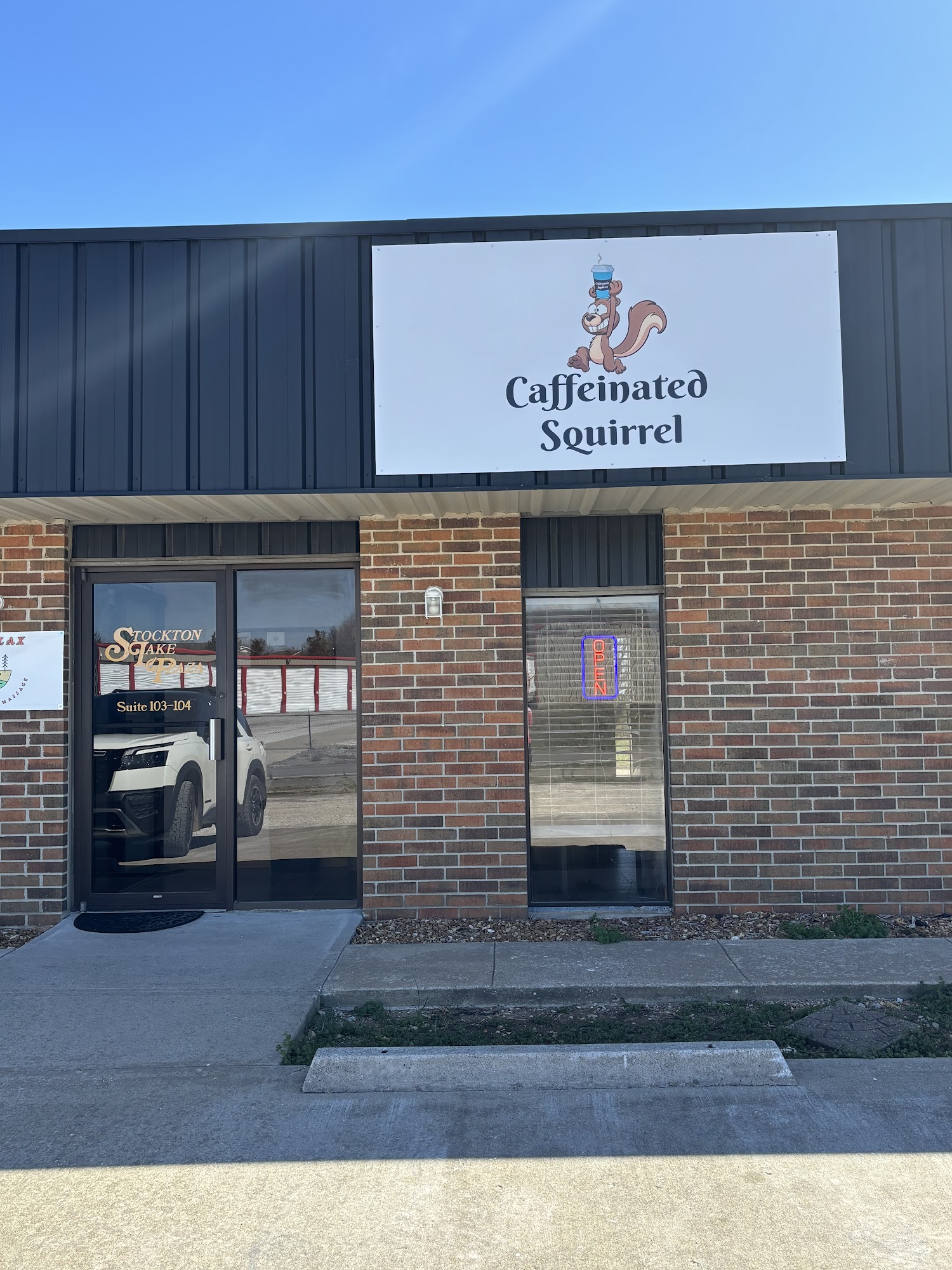 Caffeinated Squirrel Menu