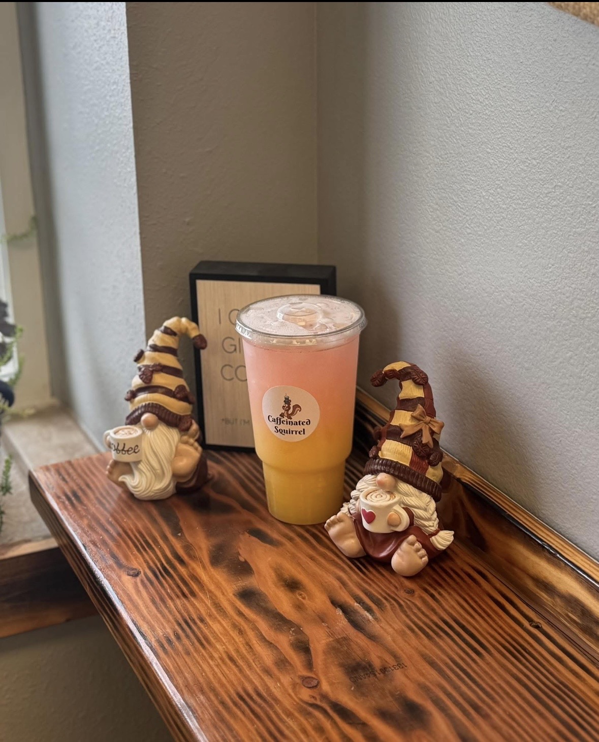 Caffeinated Squirrel Menu