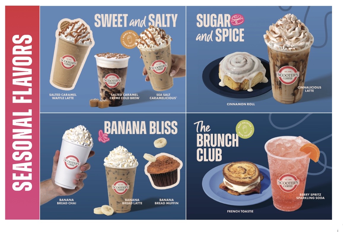 Scooter's Coffee Menu