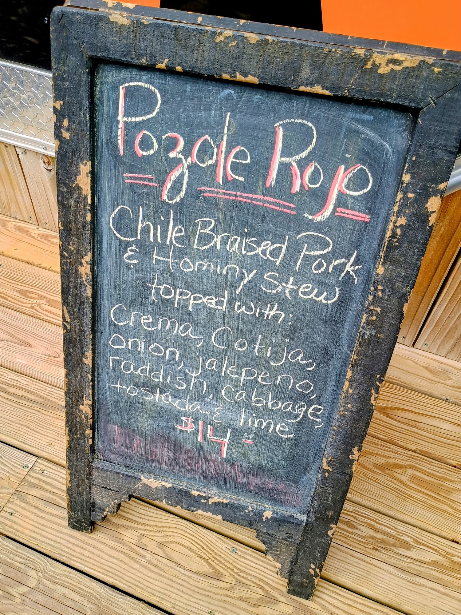 The Growl Grill Menu