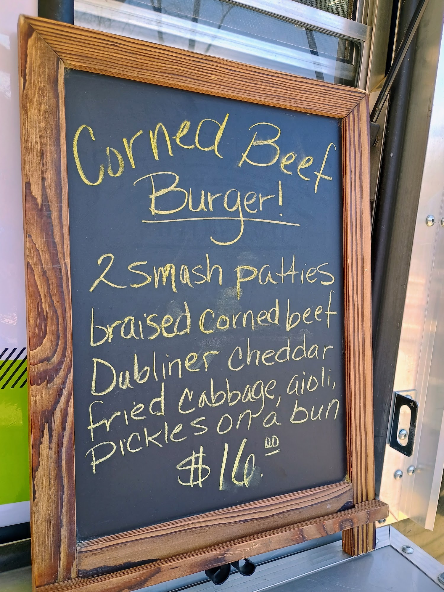 The Growl Grill Menu