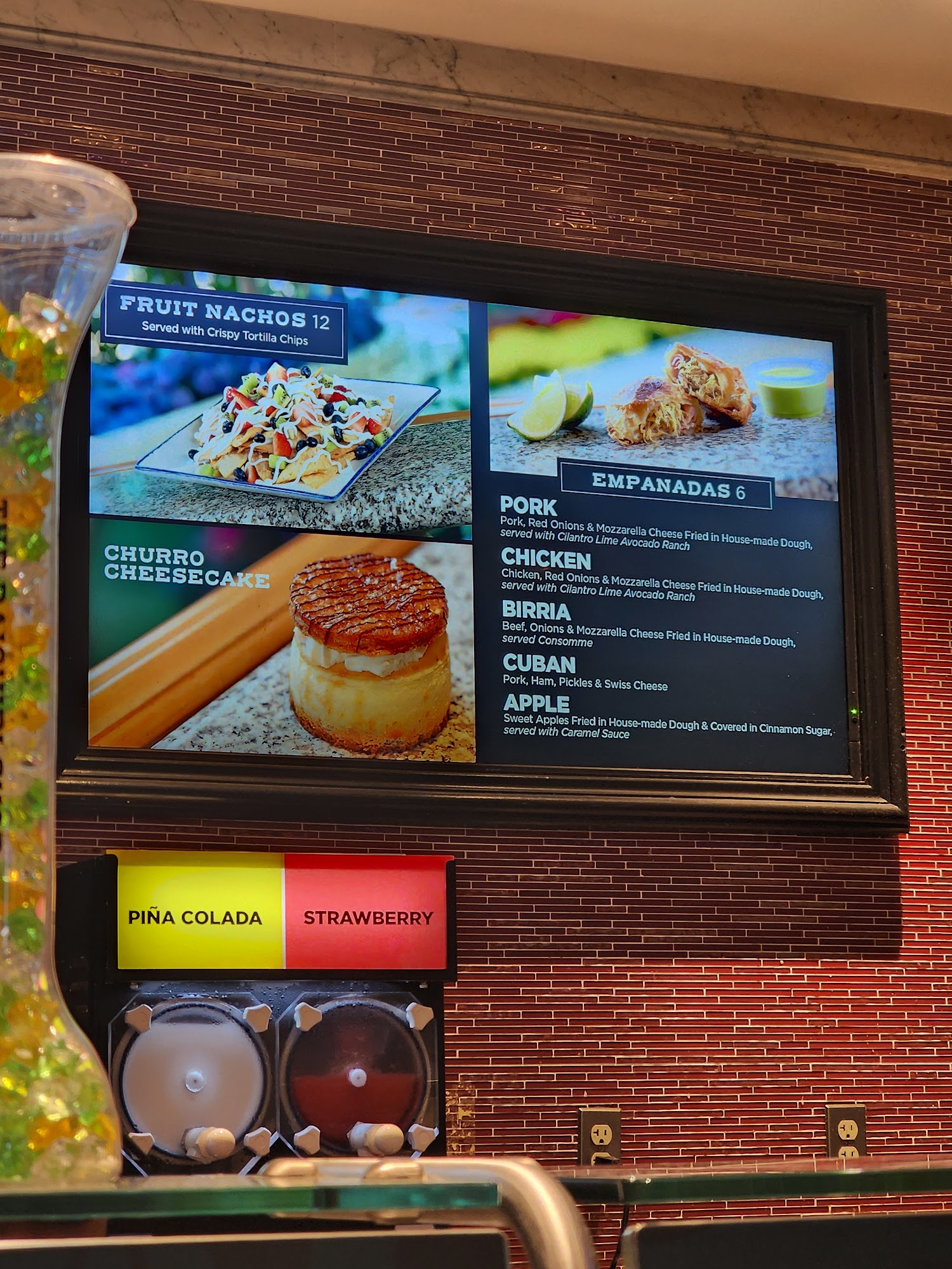 The Daiquiri Shop Menu