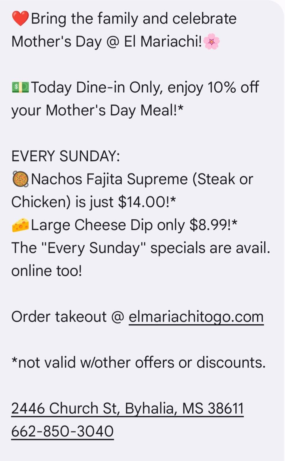 Photo credit: Facebook