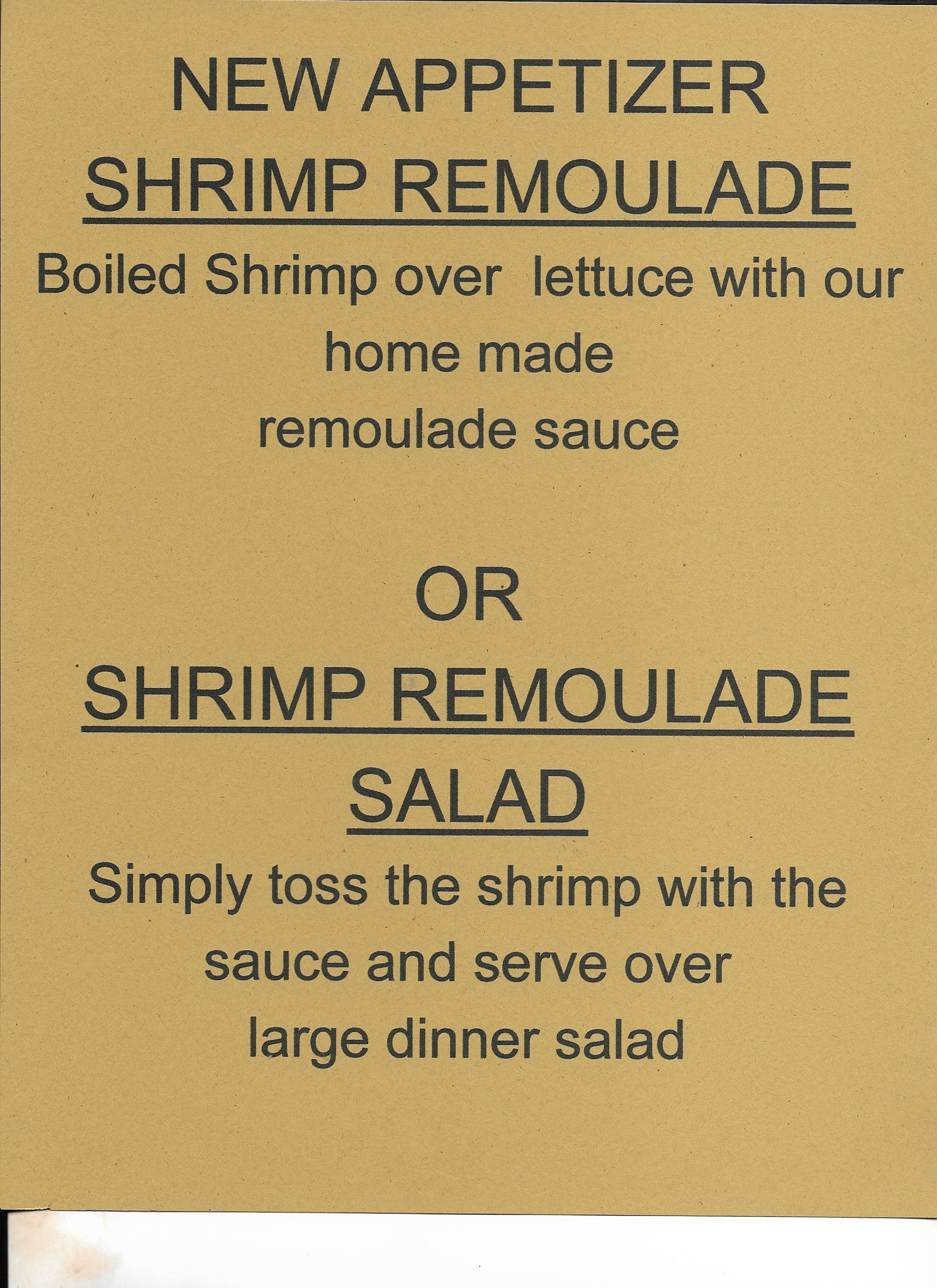 3 Way Restaurant Menu