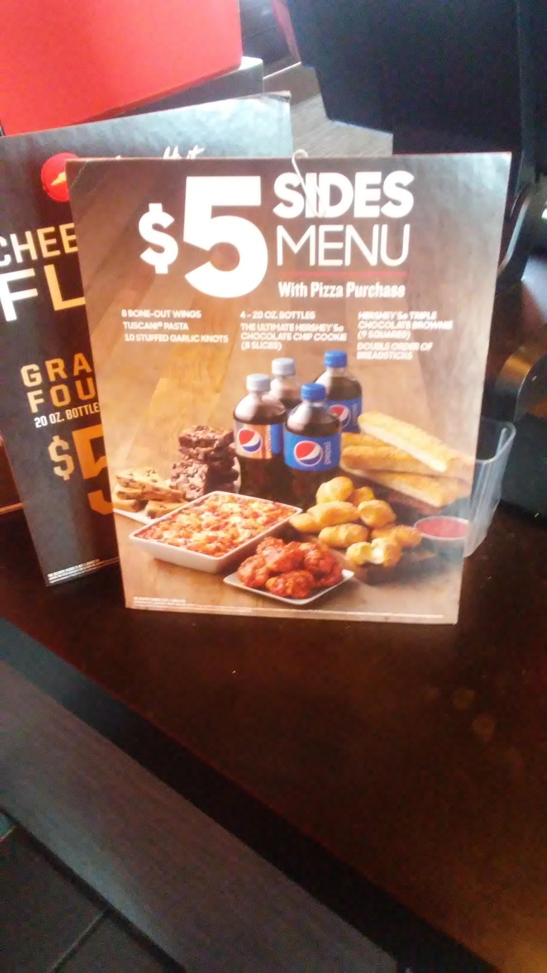 Pizza Hut Menu