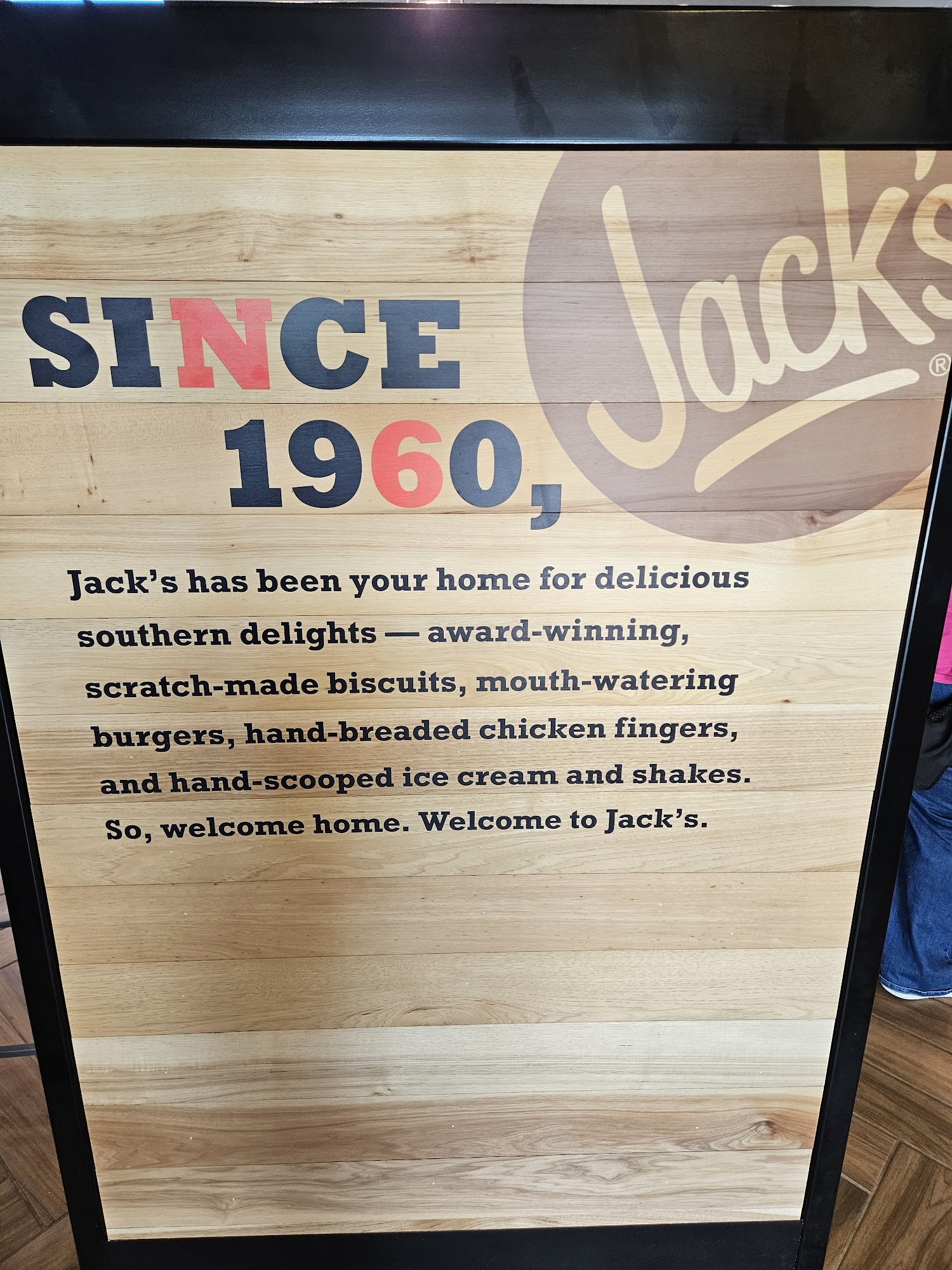 Jack's Family Restaurant Menu