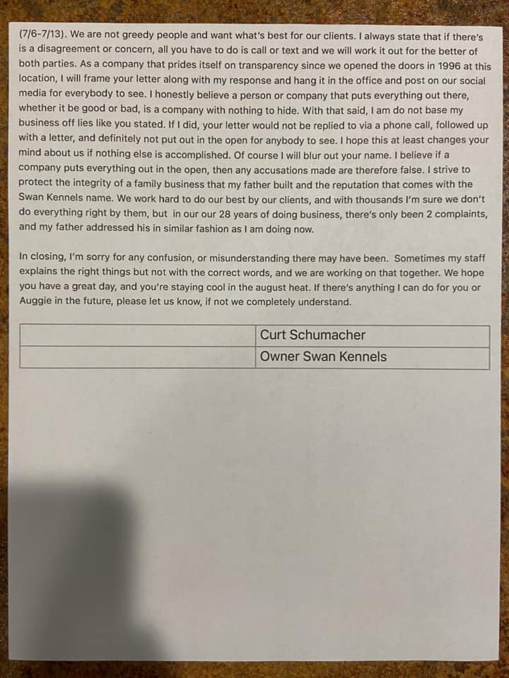 Swan Dogs 3305 Milstead Rd, Gautier