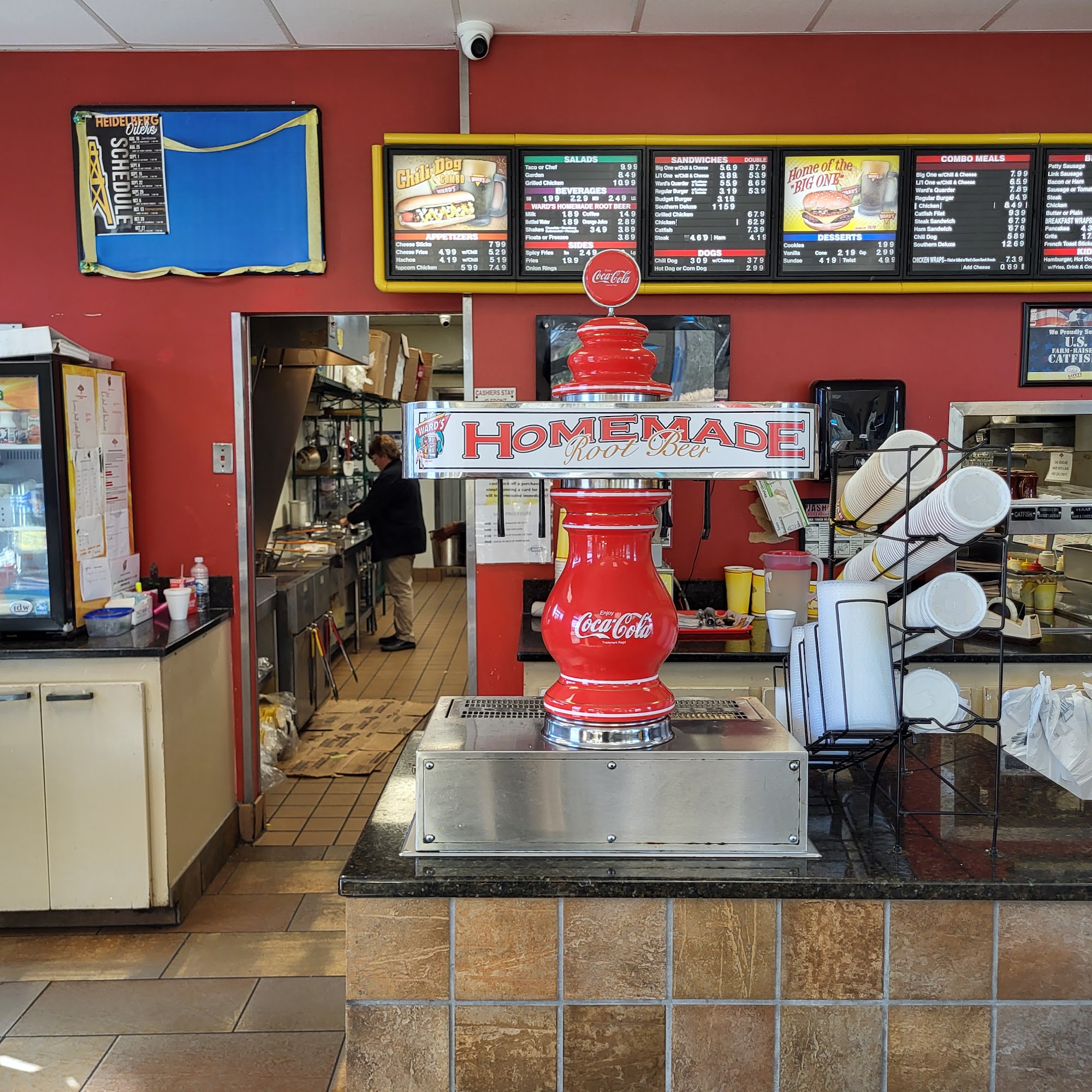 Wards of Heidelberg Menu