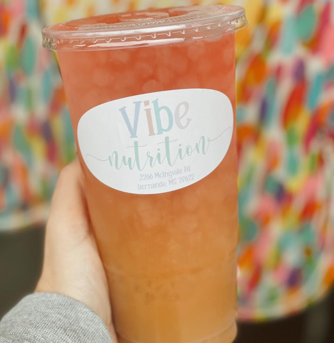 Vibe Nutrition Menu