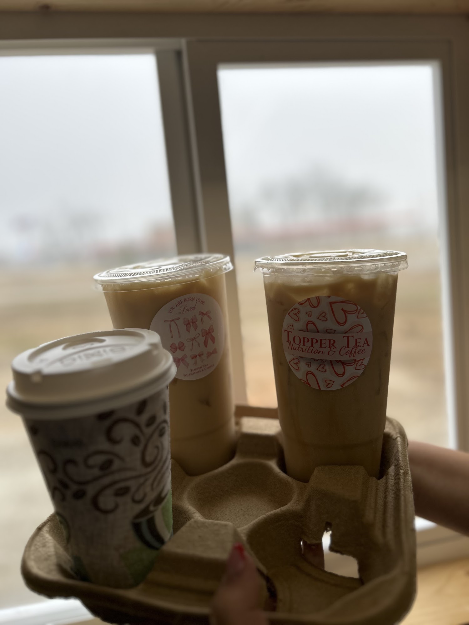 Topper Tea Nutrition Menu