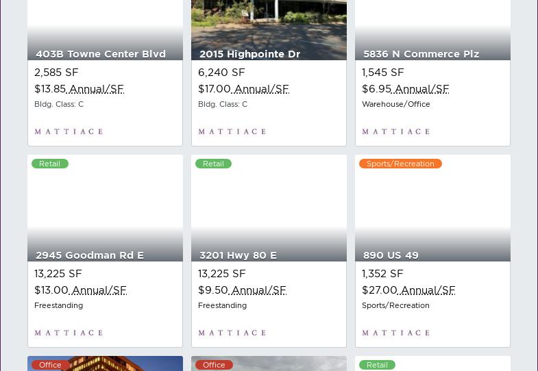 Mattiace Restaurants Menu