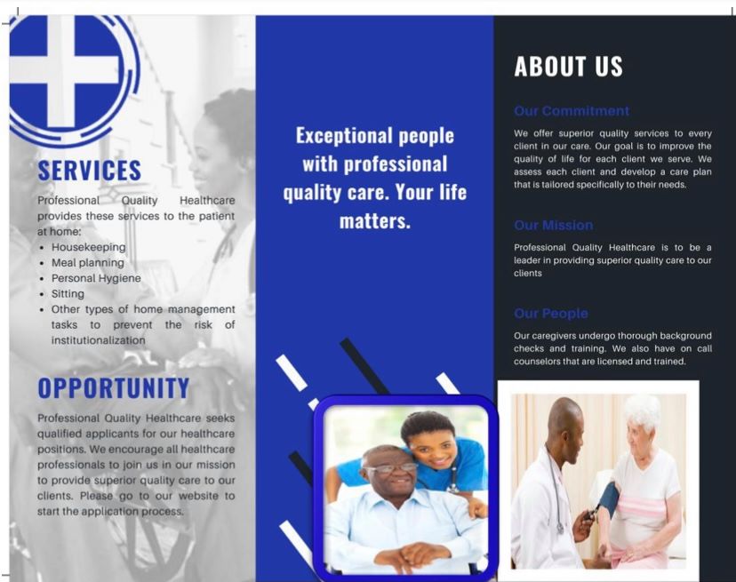 Professional Quality Healthcare