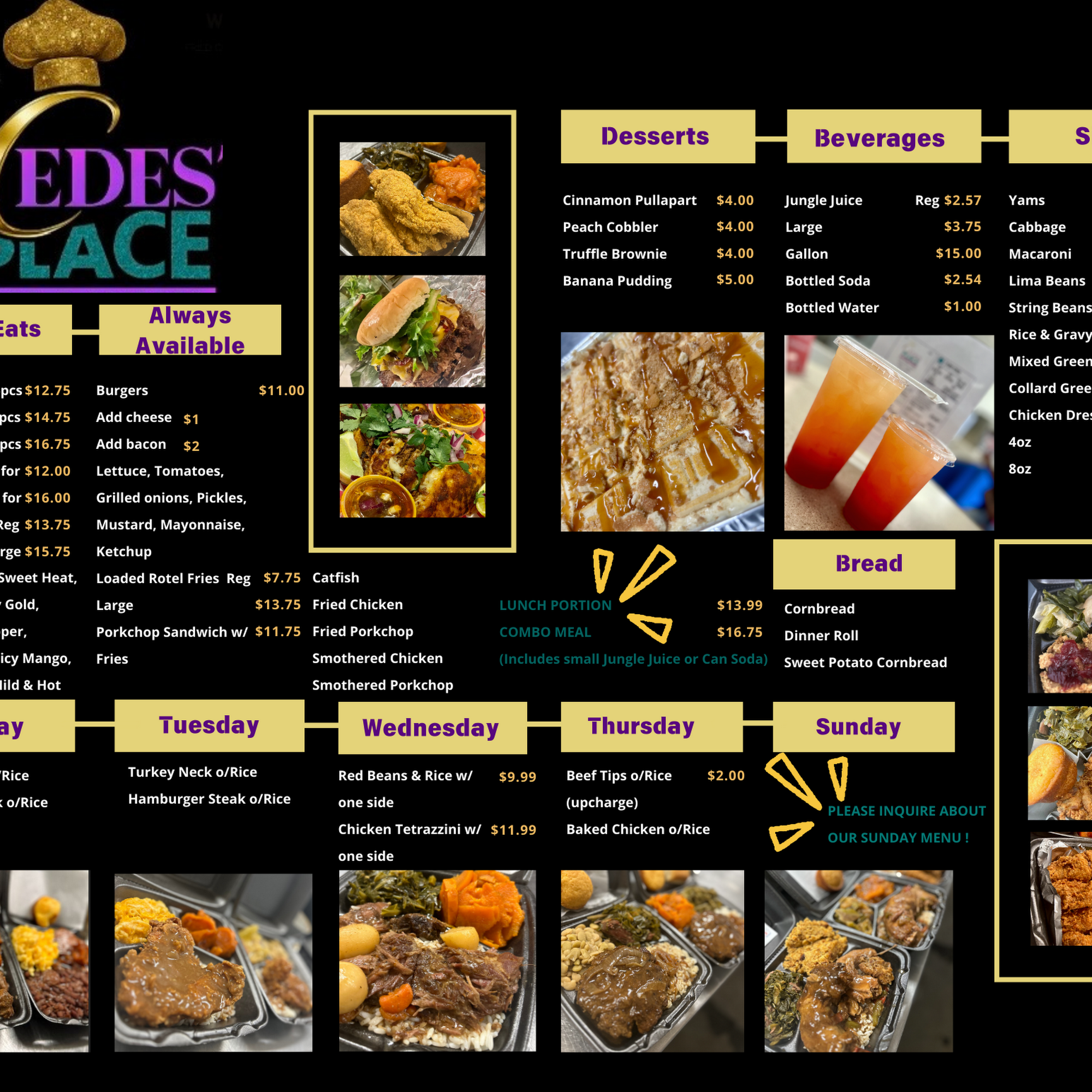 Cedes Place Eats & Sweets