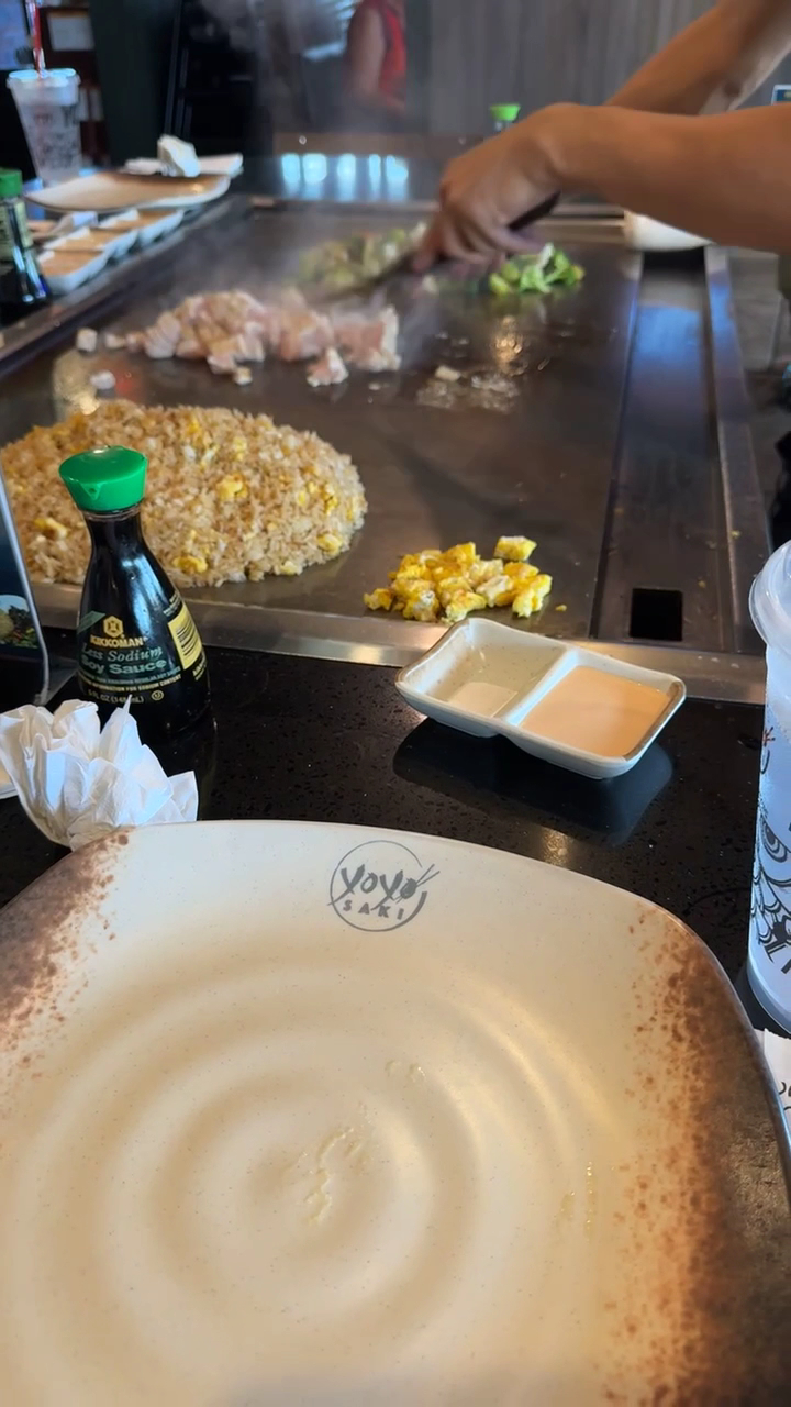Yoyosaki Sushi and Hibachi Menu