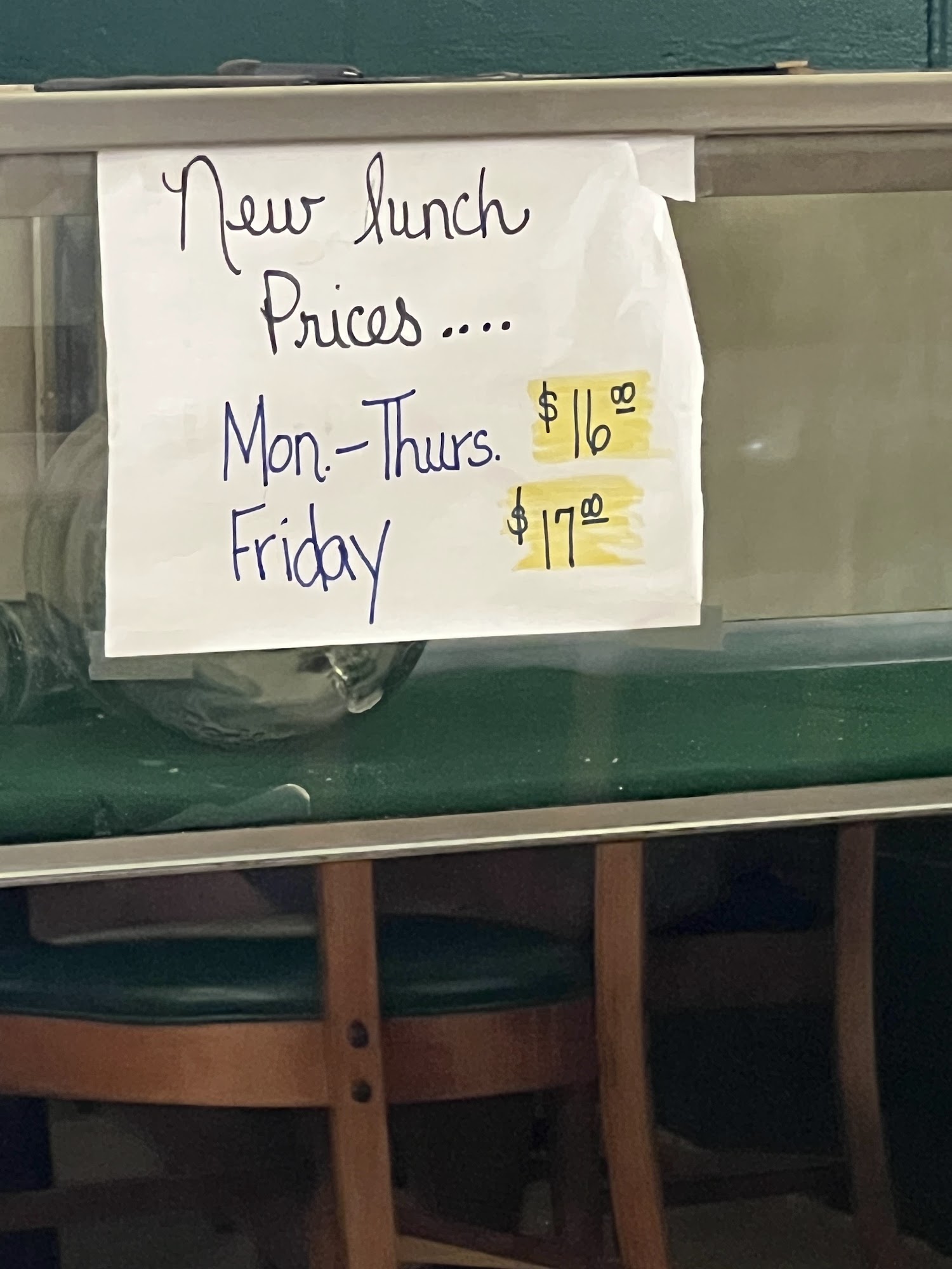 Tugus Restaurant Menu