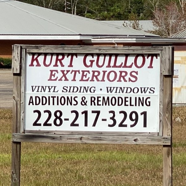 Kurt Guillot Exteriors 7313 MS-613, Moss Point Mississippi 39563