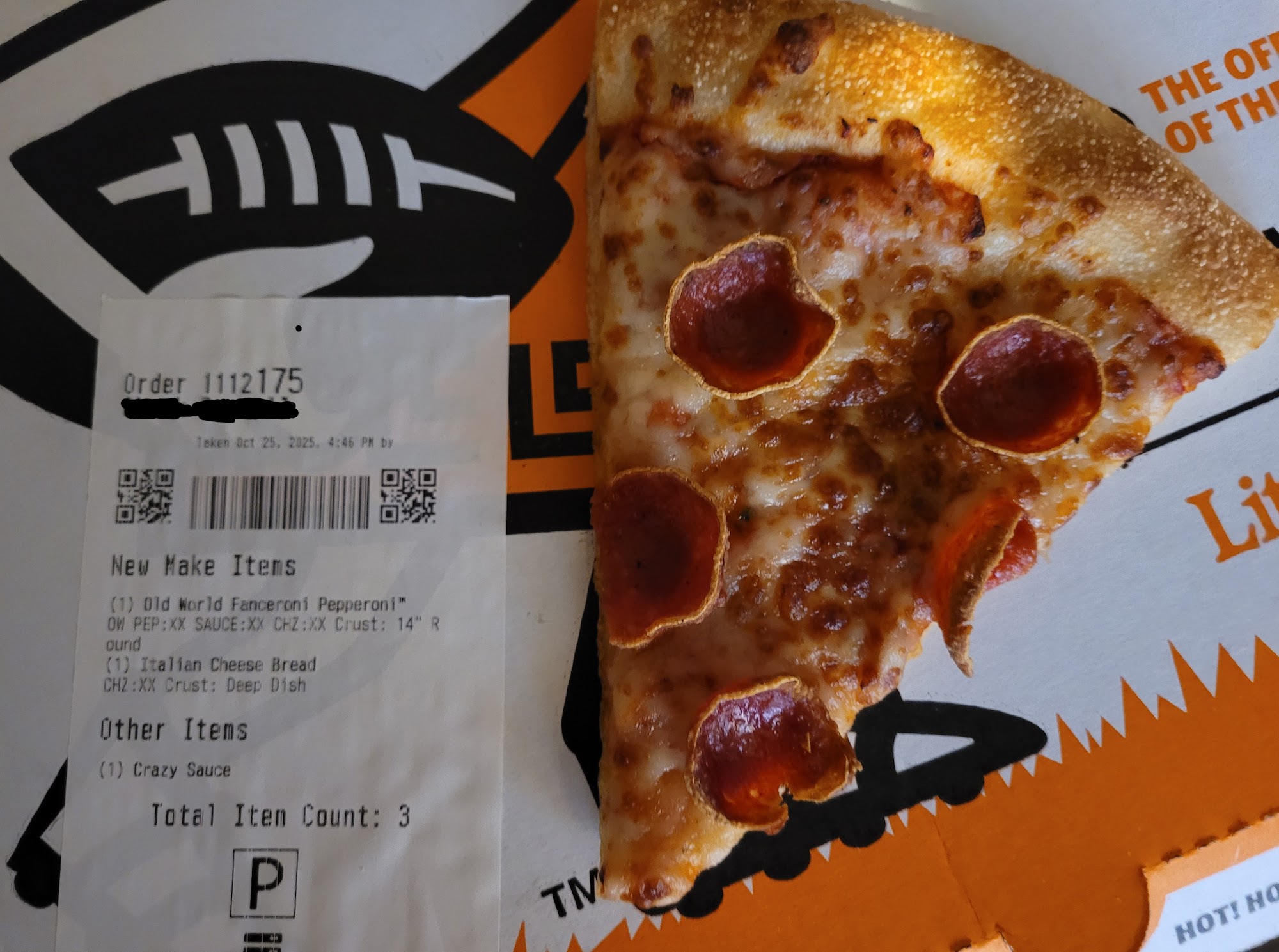Little Caesars Pizza Menu