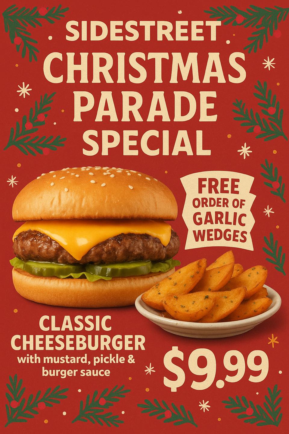 sidestreet burgers Olive Branch