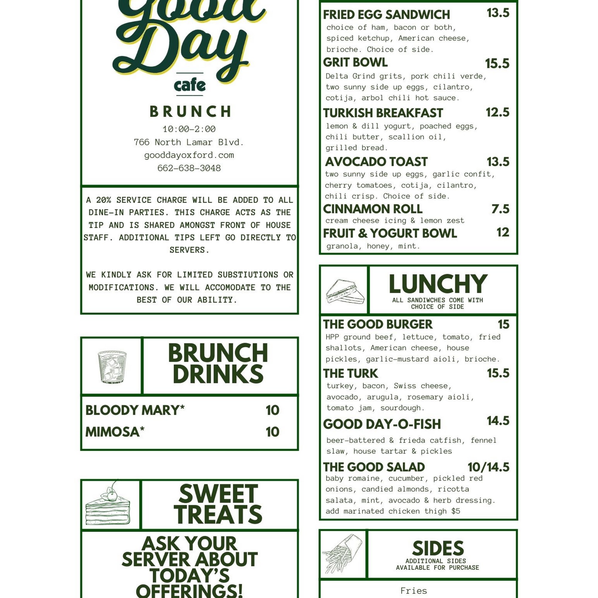 Good Day Cafe Oxford