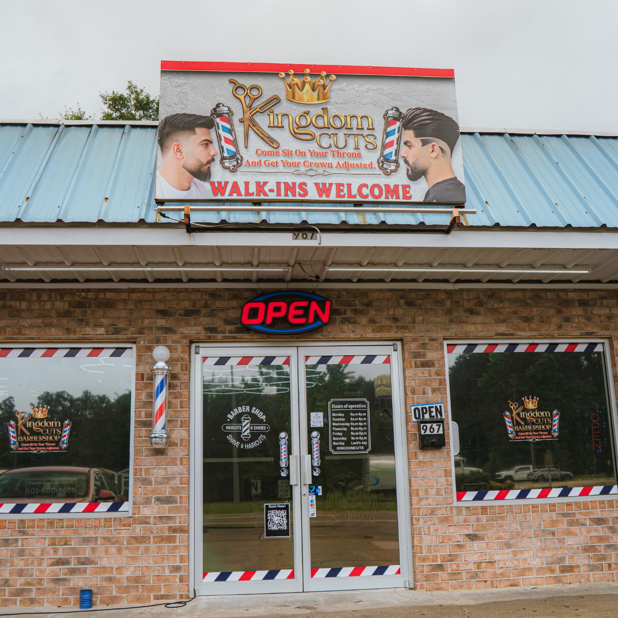 Kingdom Cuts Barbershop 967 Memorial Blvd, Picayune Mississippi 39466