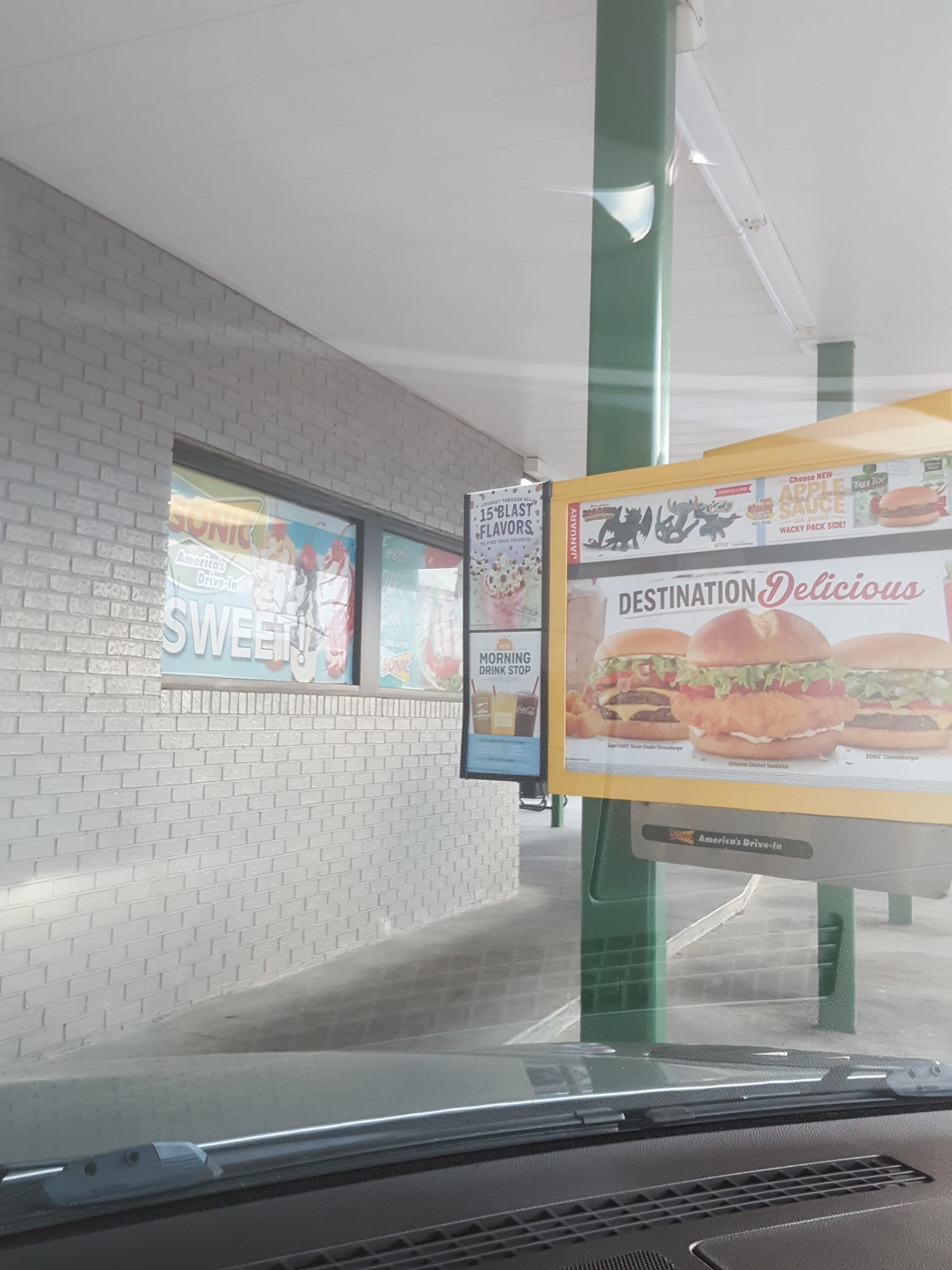 Sonic Drive-In Menu