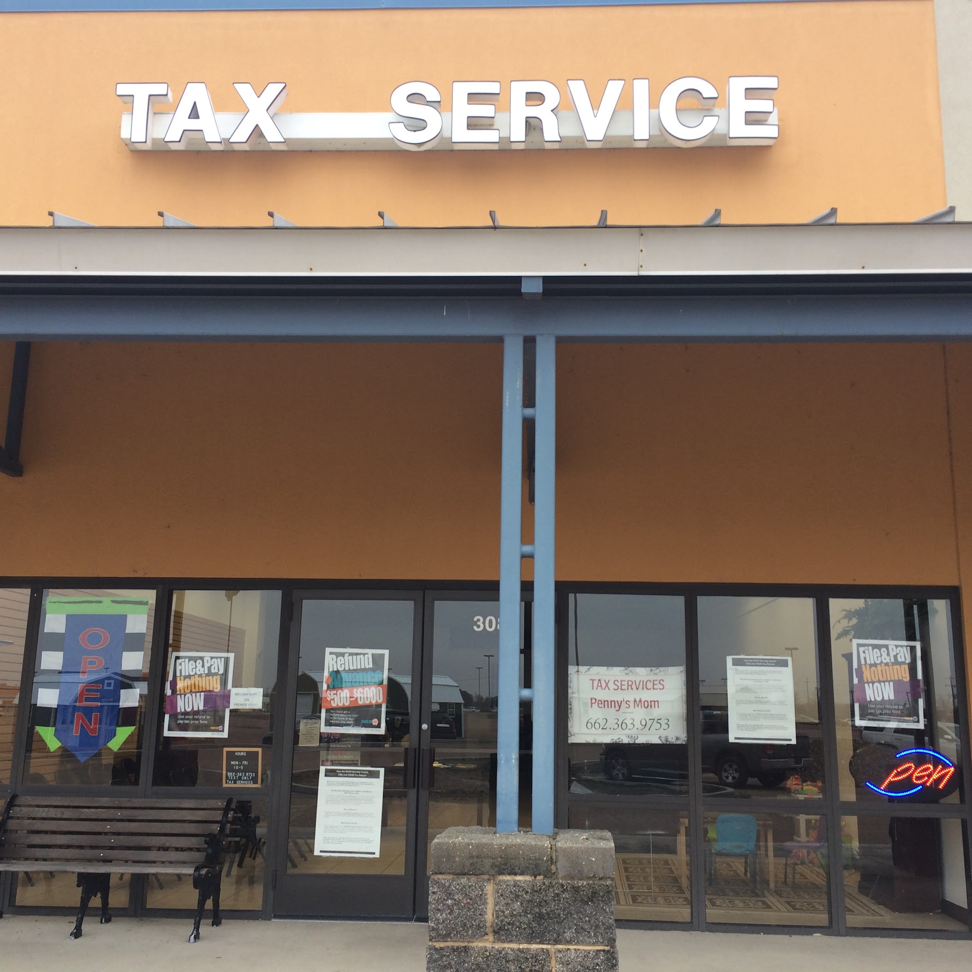 TAX SERVICES Robinsonville