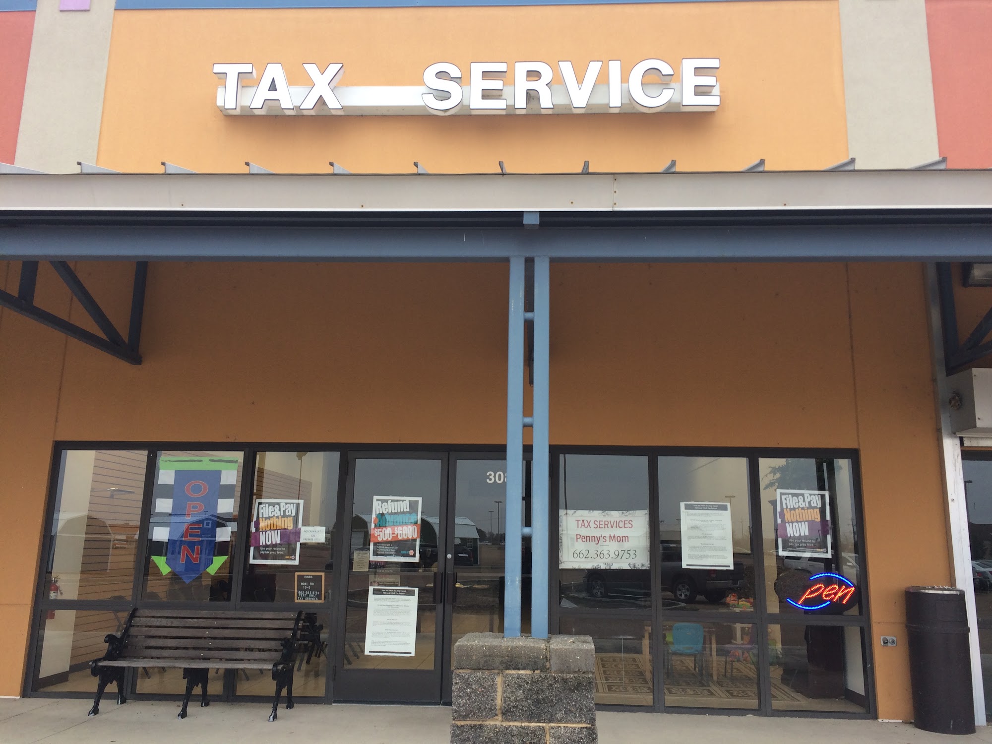 TAX SERVICES Robinsonville