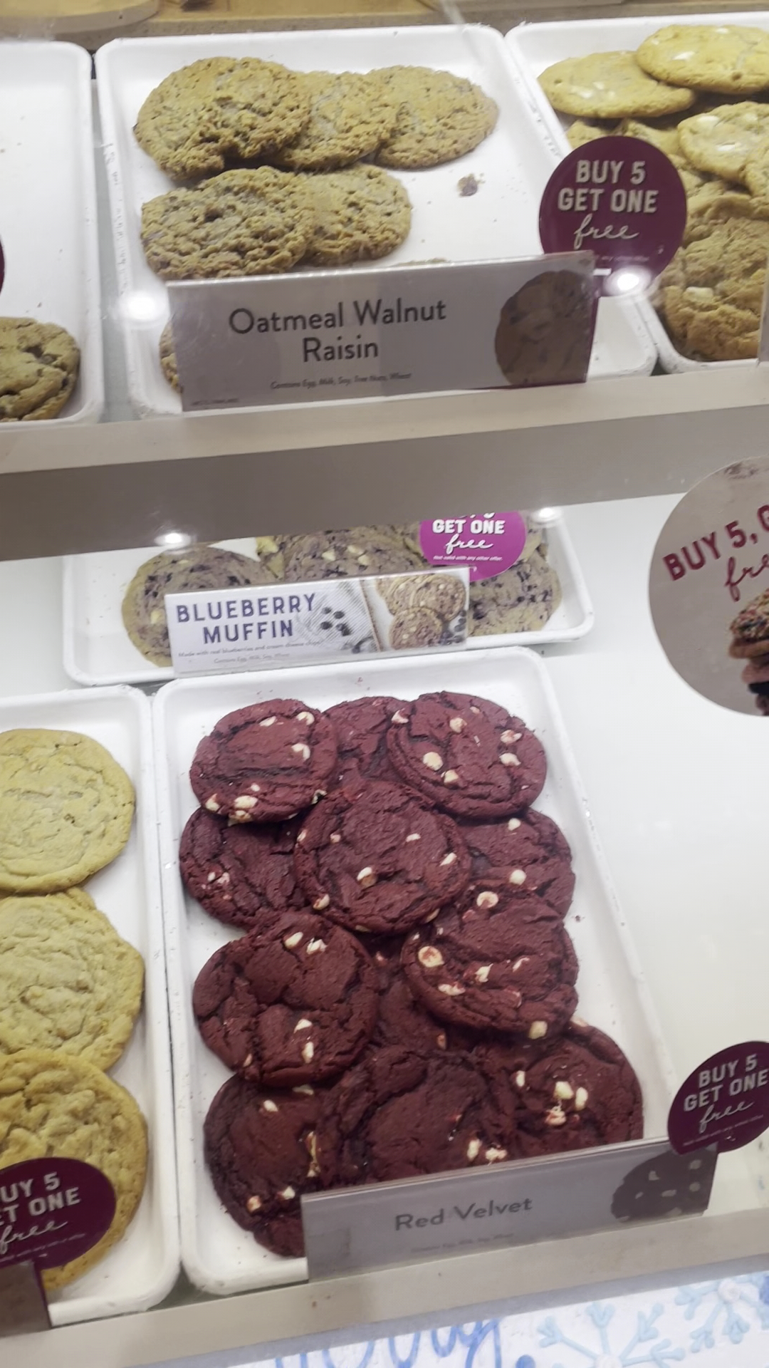 Great American Cookies Menu