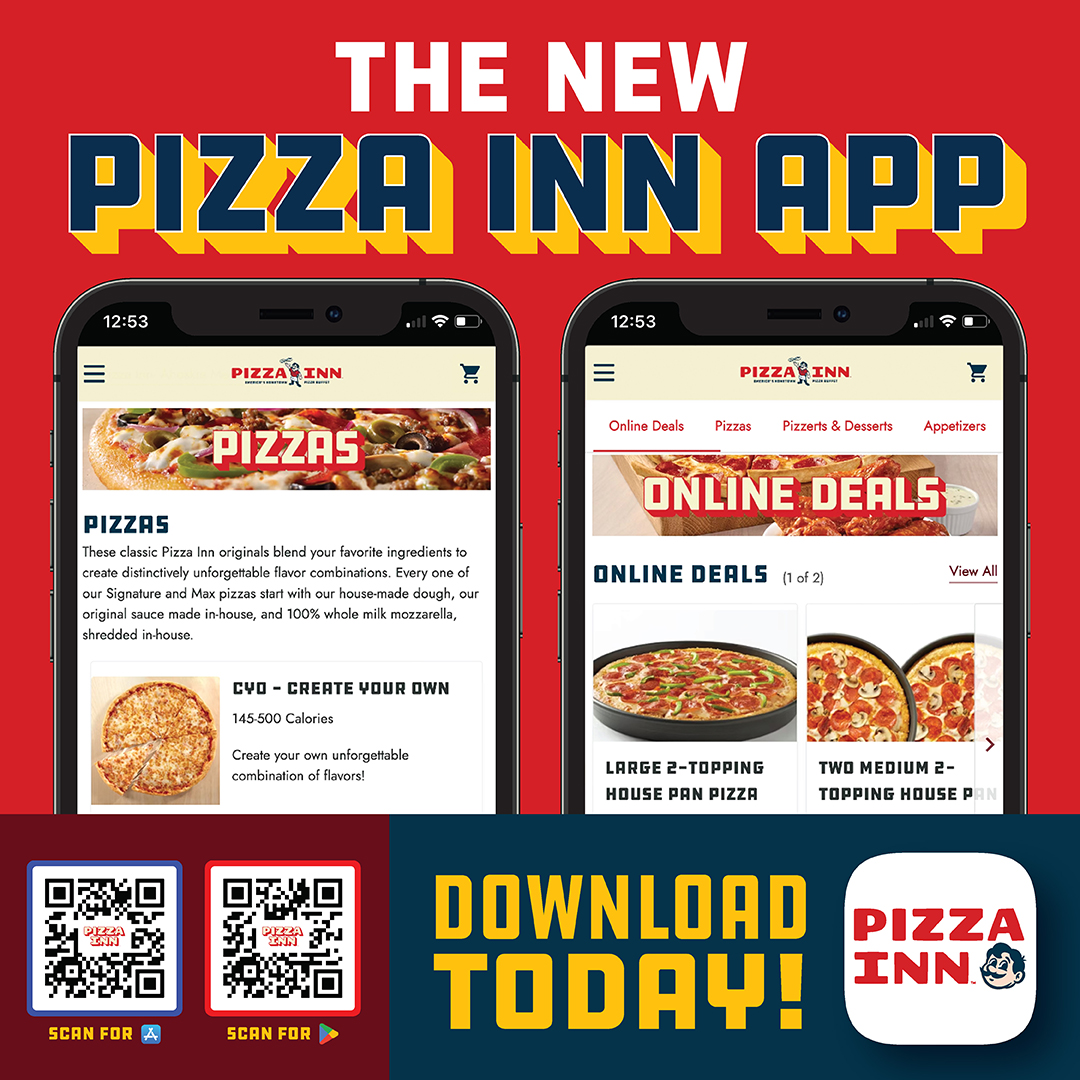 Pizza Inn Menu
