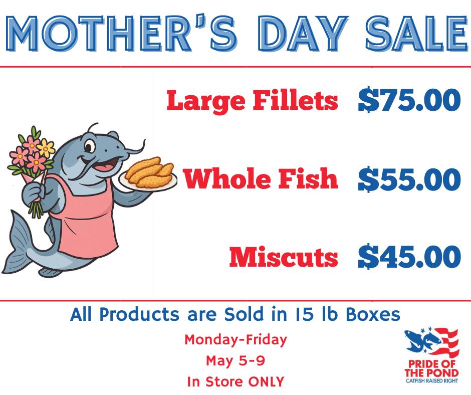 Pride of the Pond Menu