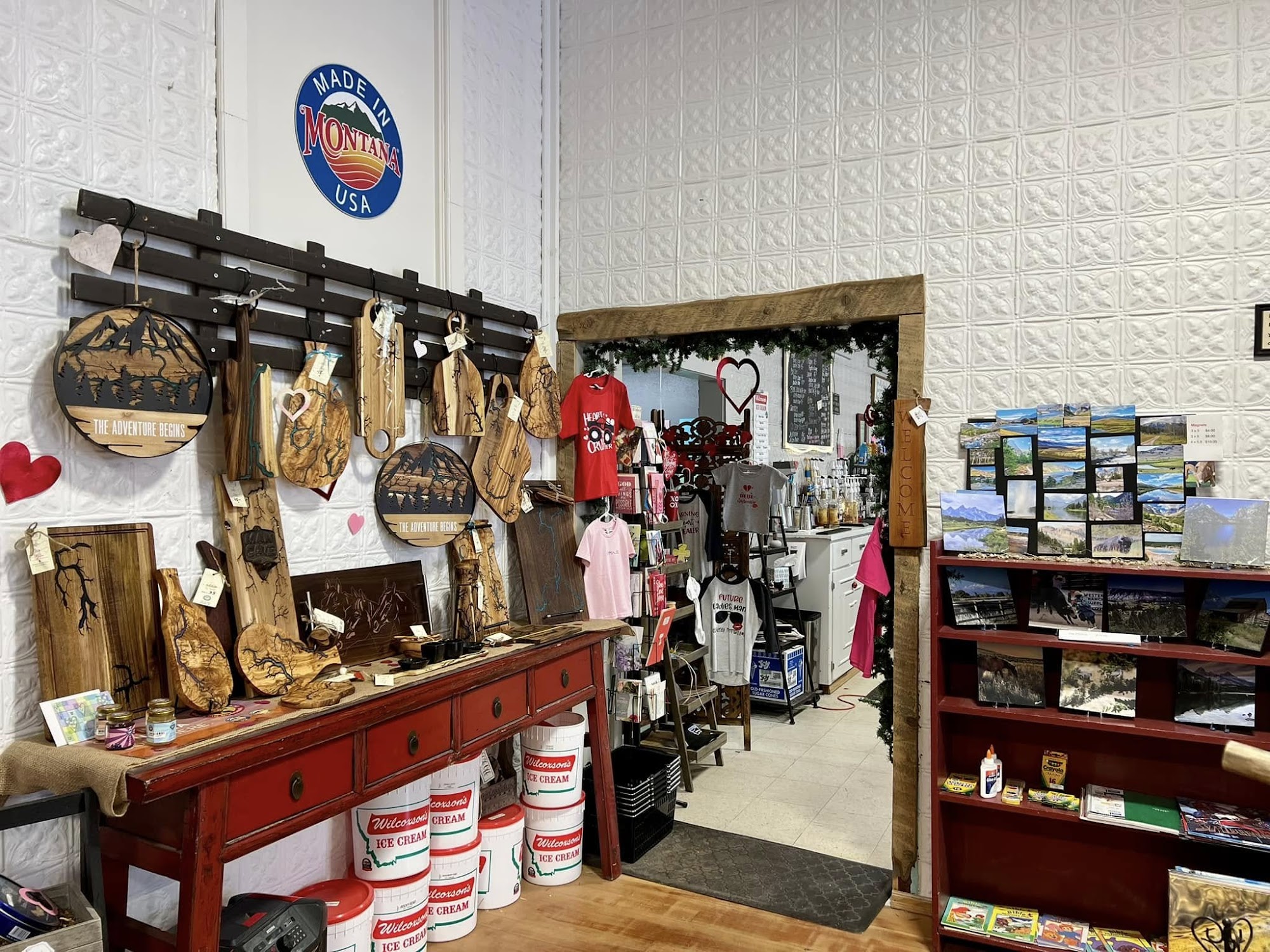 Agapé Gifts & More Menu