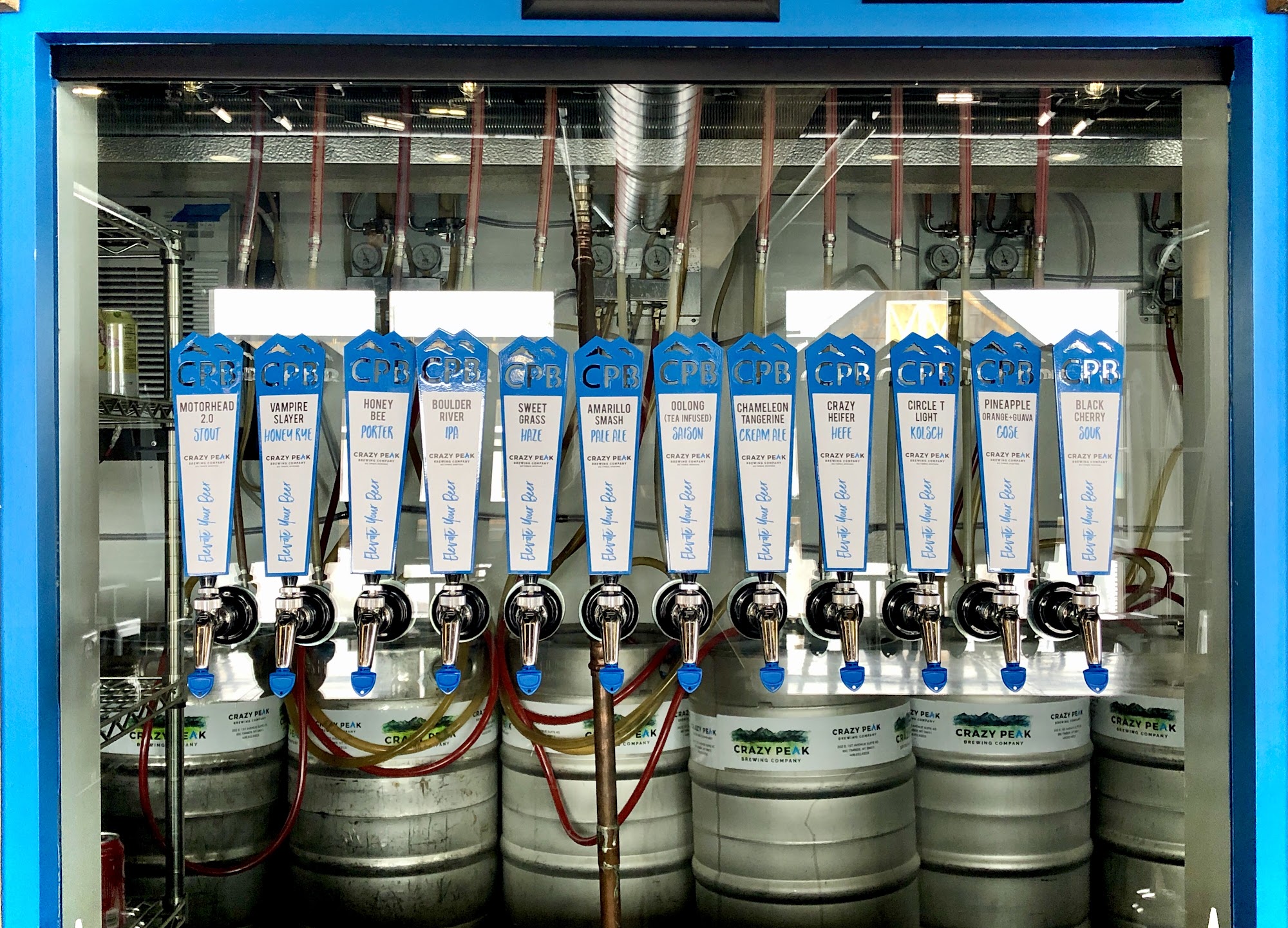 Crazy Peak Brewing Company Menu