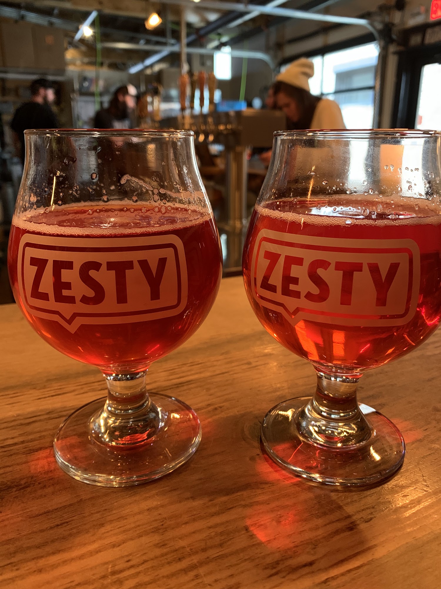 Zesty Beverages Menu