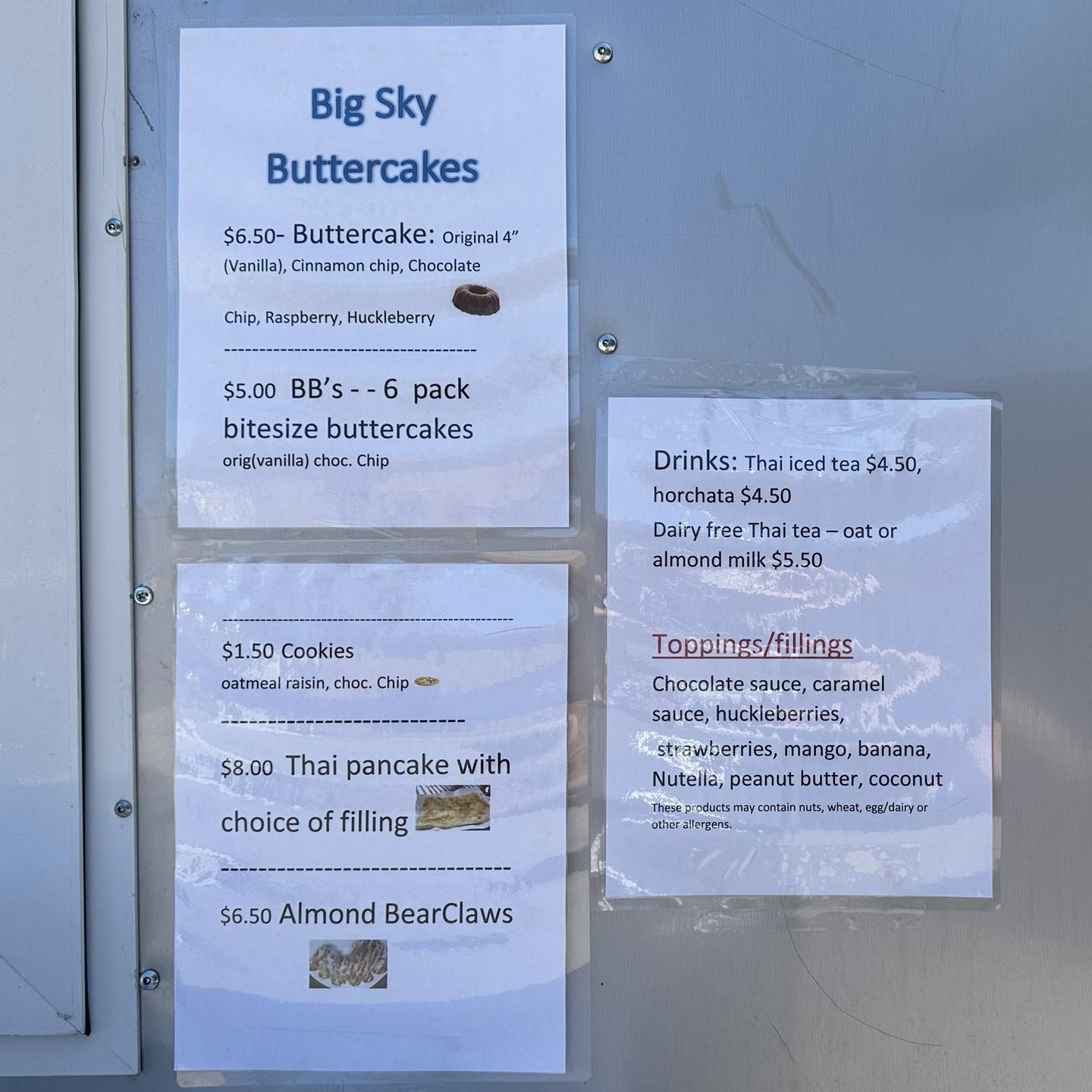 Ghostland Grind Espresso Menu