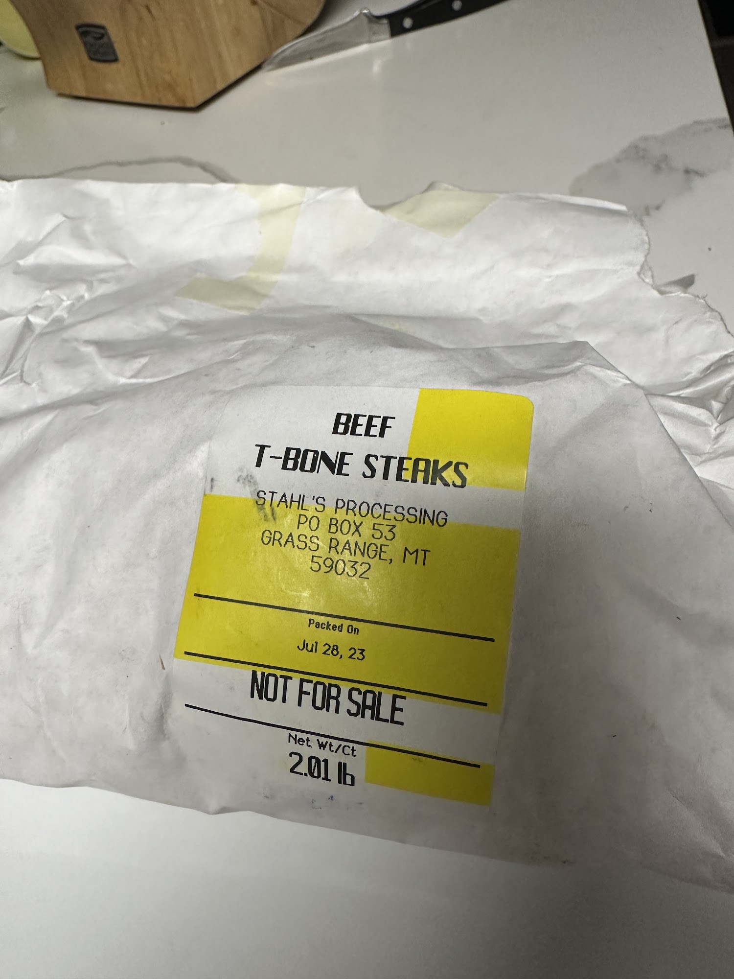 Stahl's Meat Processing Grass Range