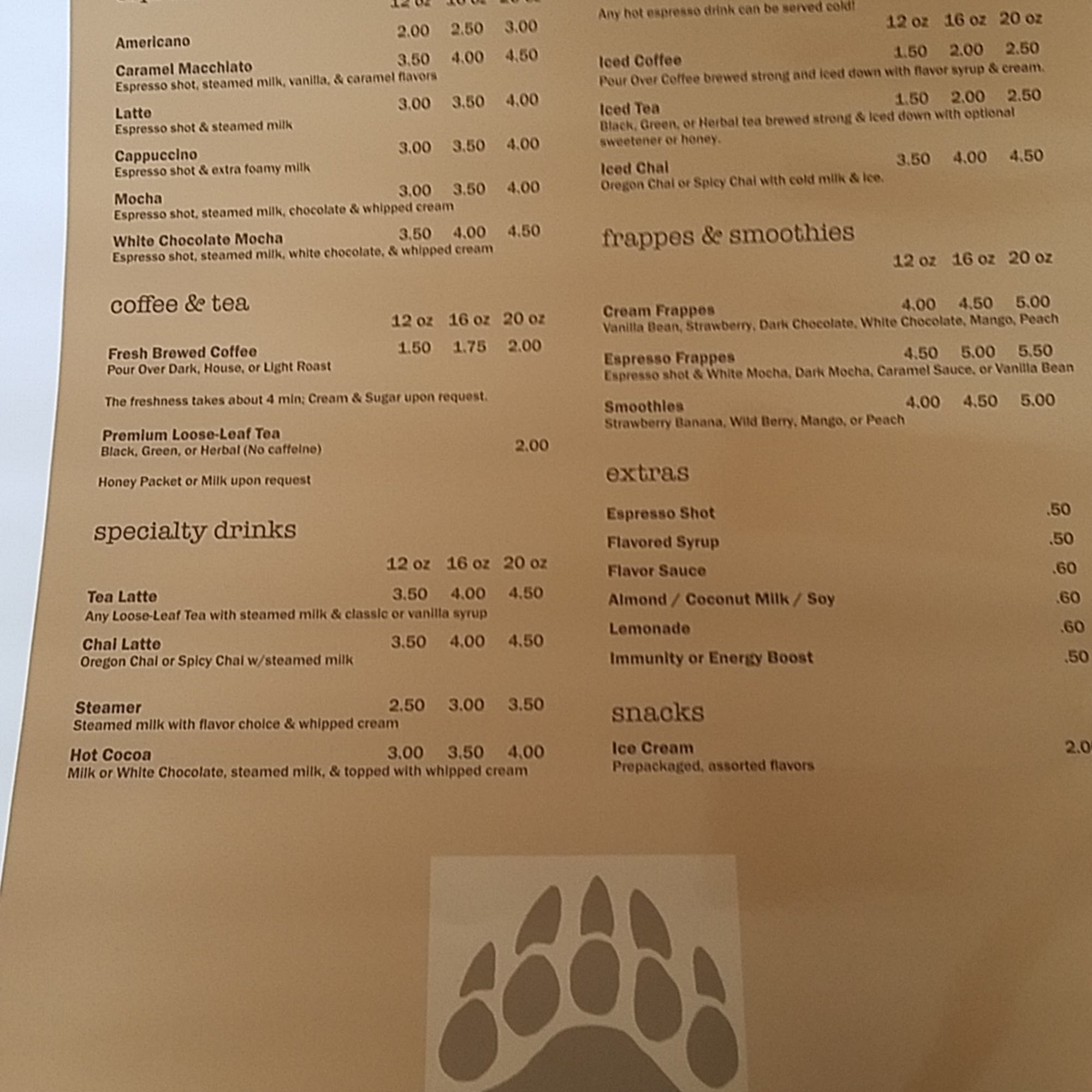 Little Bear Espresso LLC Hamilton