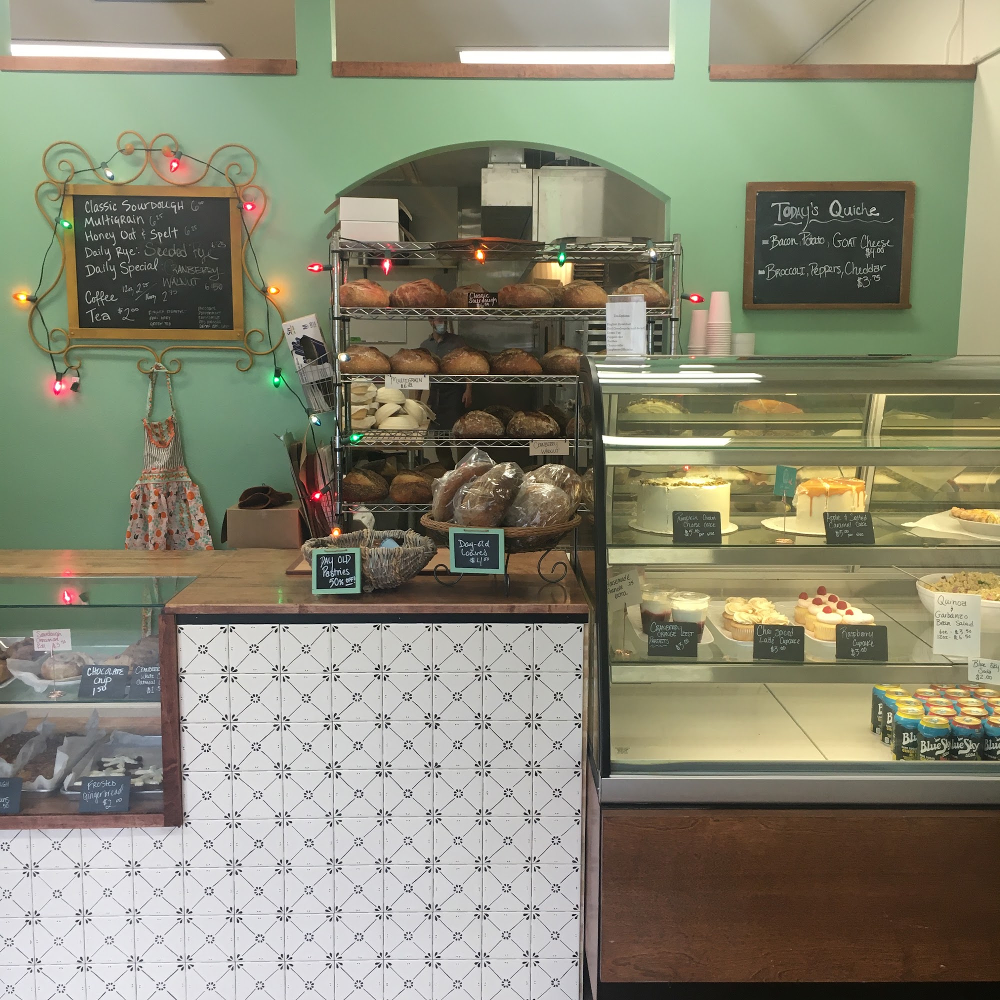 Sunflower Bakery Menu