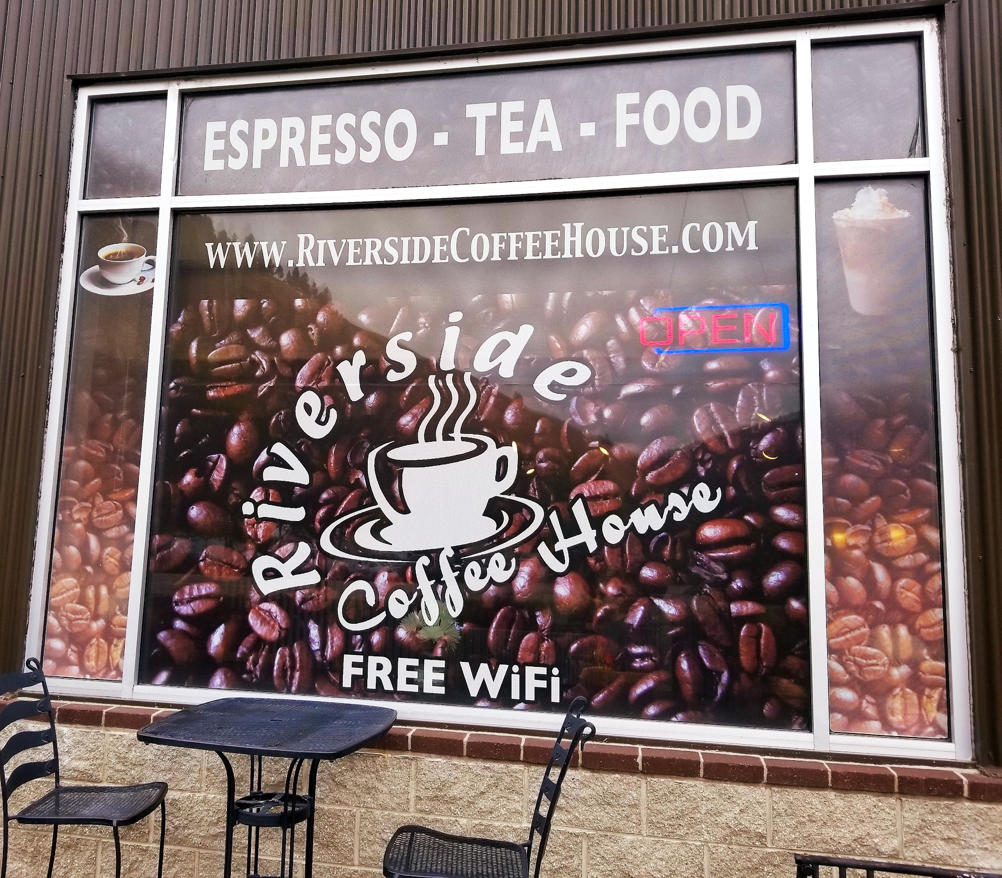 Riverside Coffee House Menu