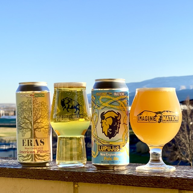 Imagine Nation Brewing Menu