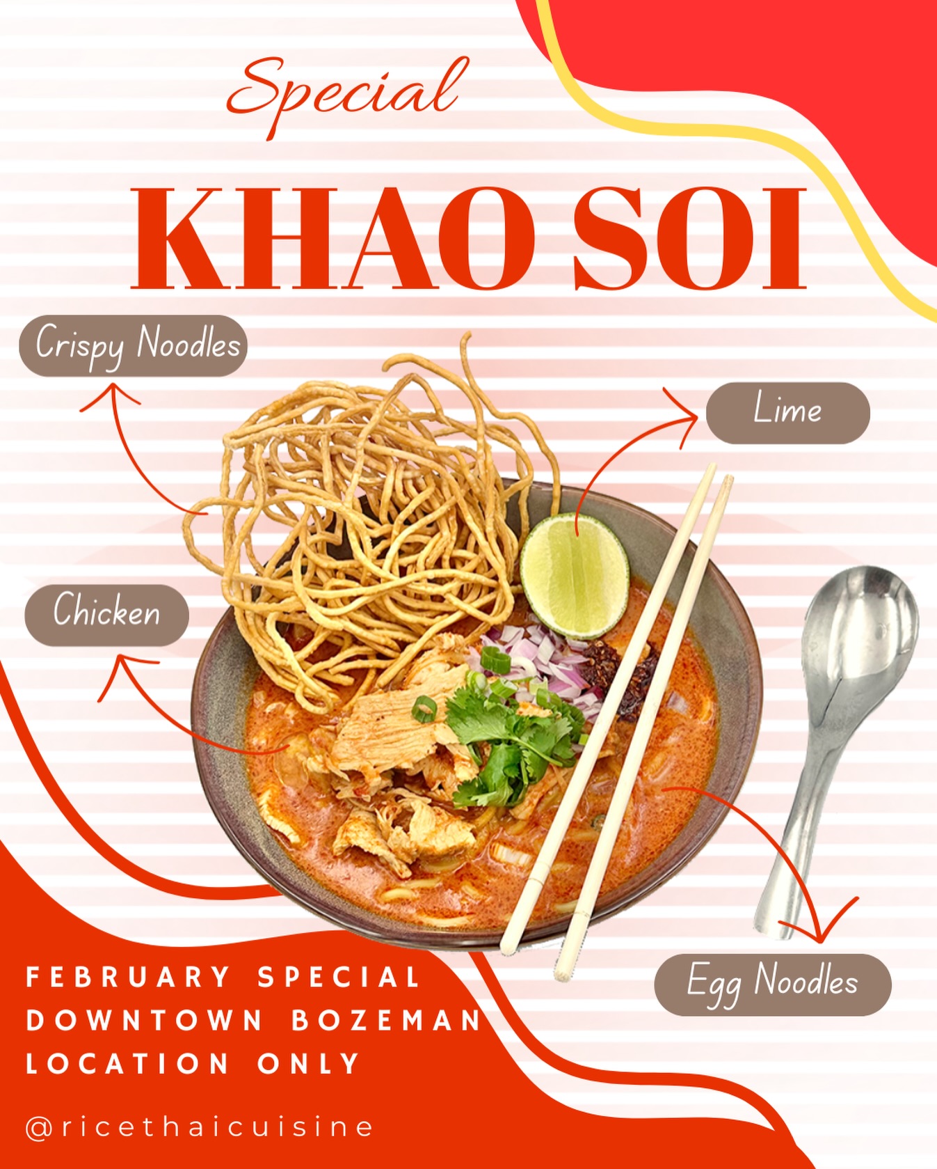 Rice Fine Thai Cuisine - Downtown Missoula Missoula