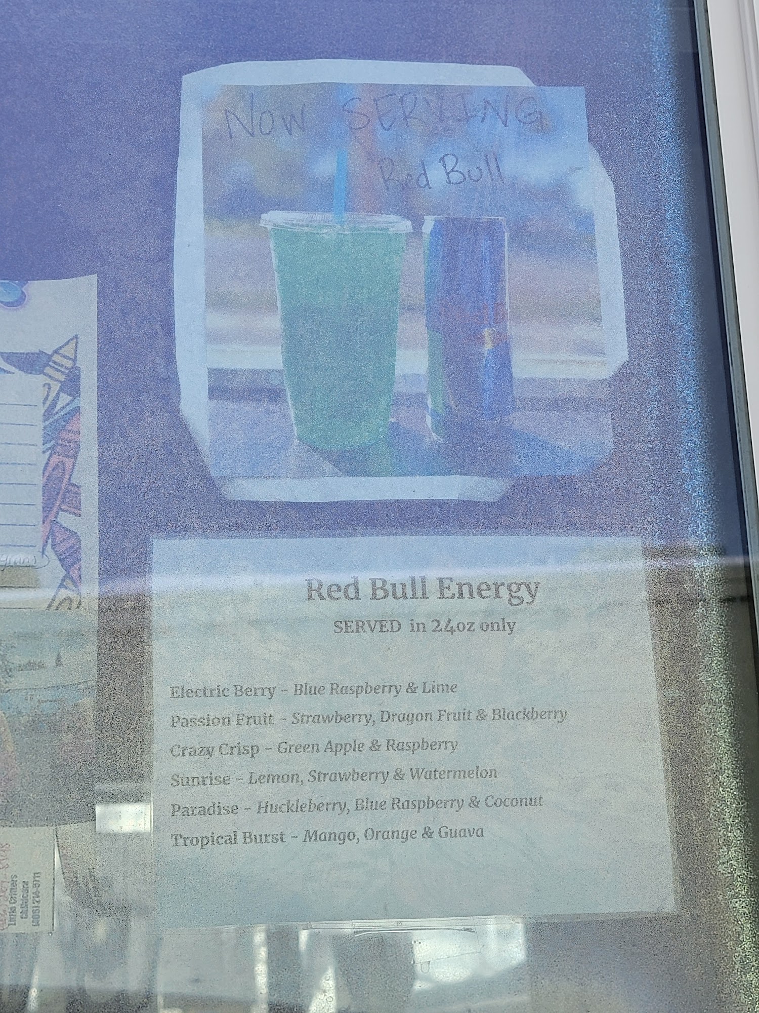 Ice Mocha Joint Menu