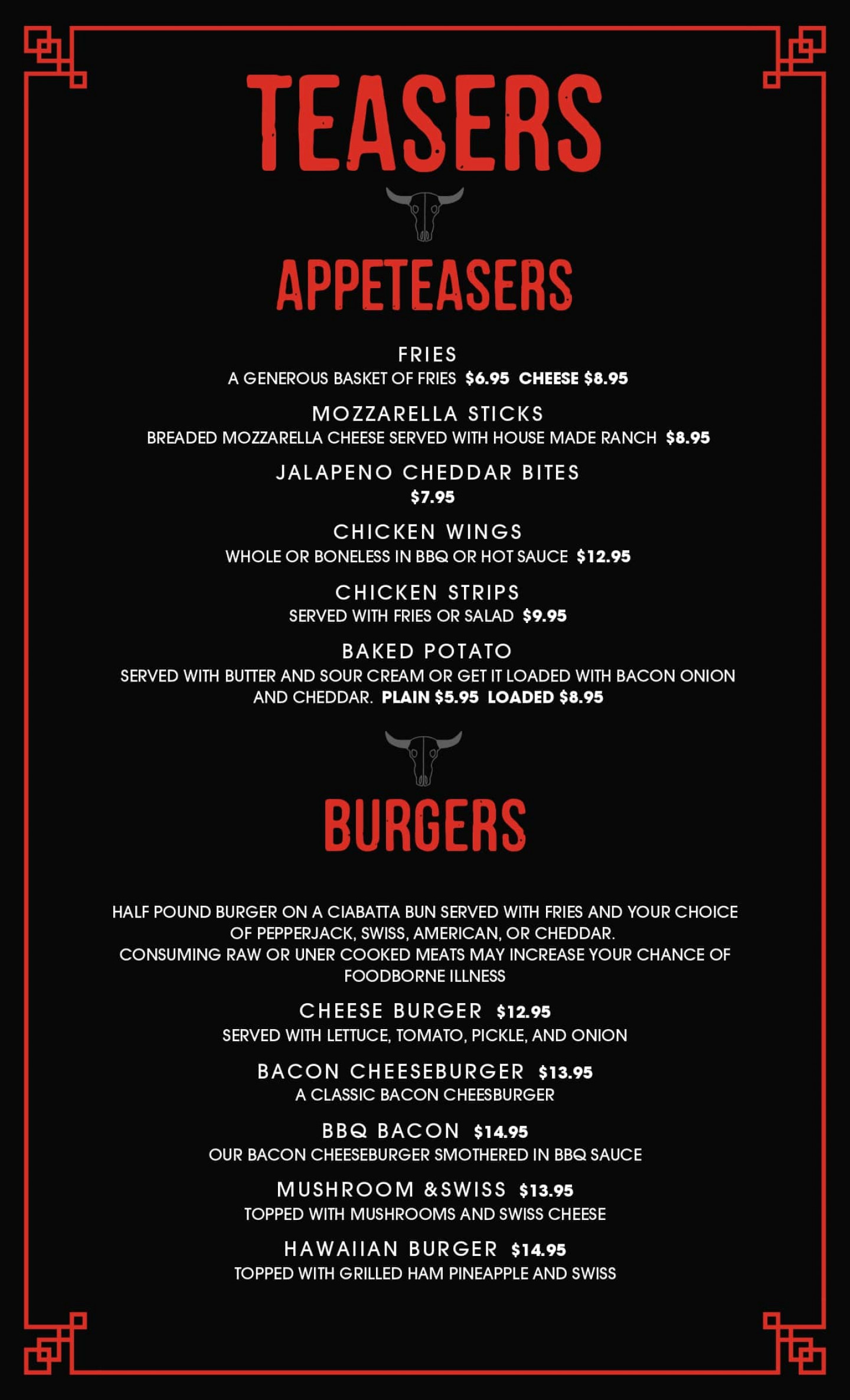 Teasers, Three Forks - Menu, Reviews (92), Photos (17) - Restaurantji