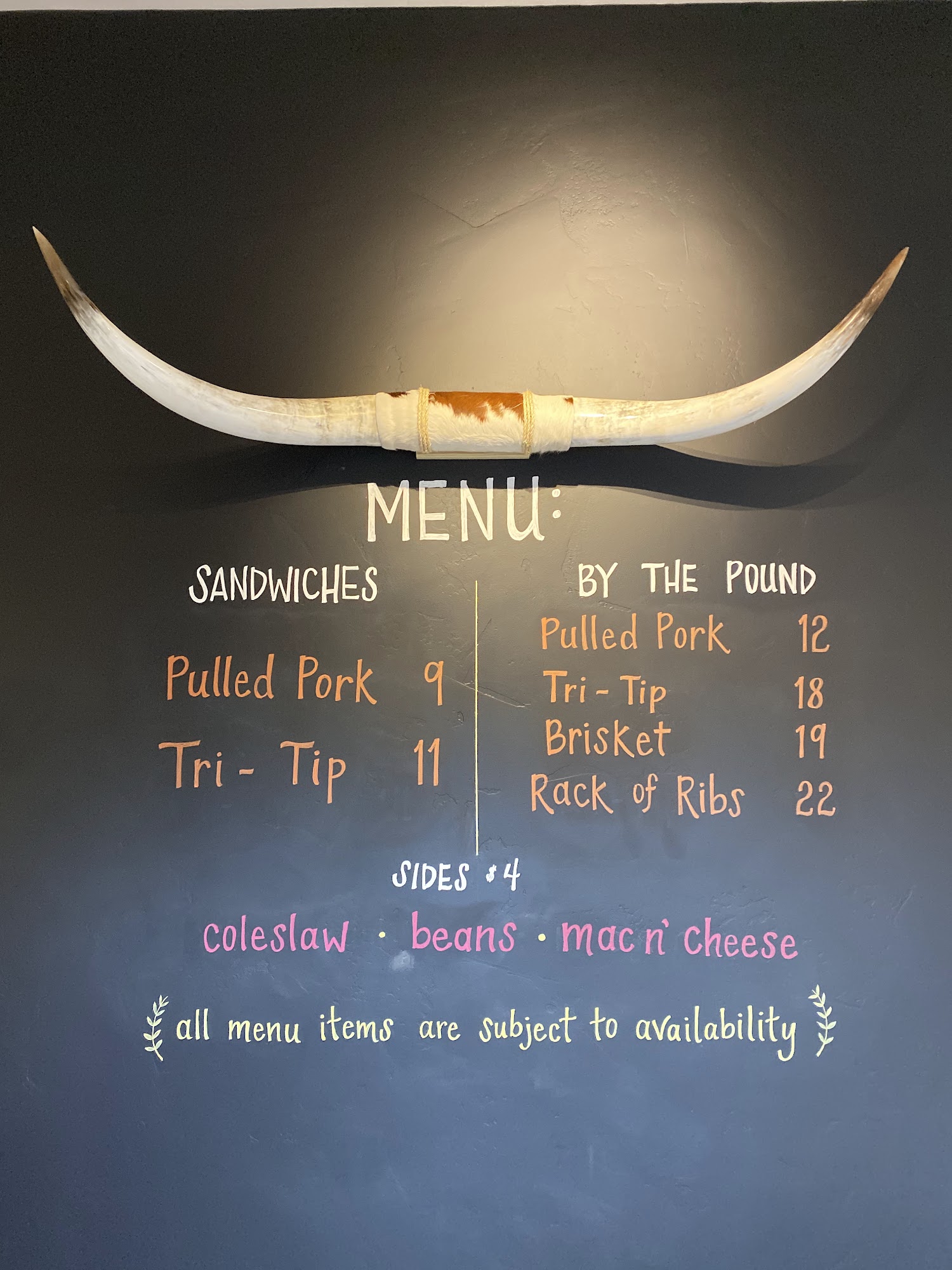 Ed McGrew’s BBQ & Custom Catering Menu