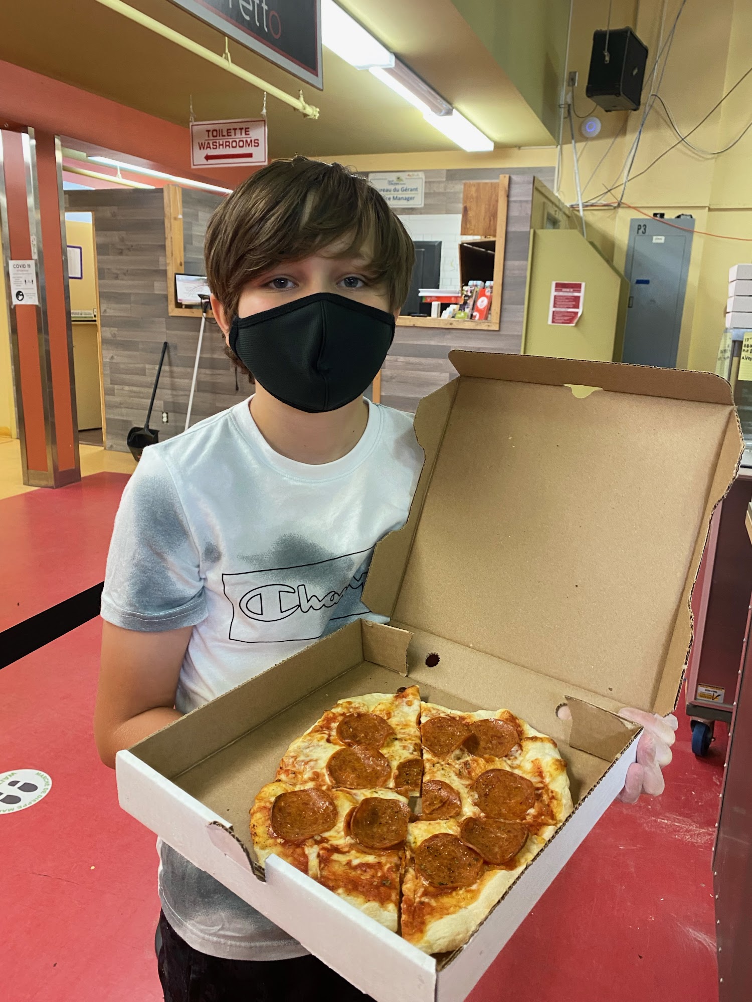 La Pizza du Marché Menu