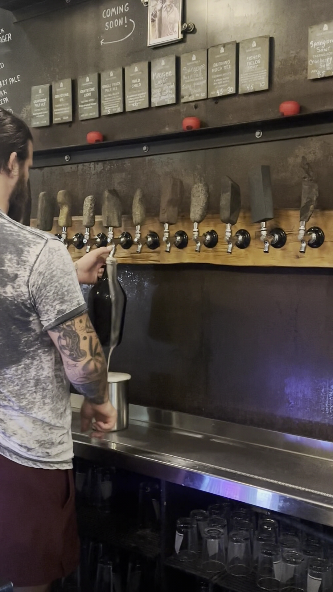 Graystone Brewing Menu