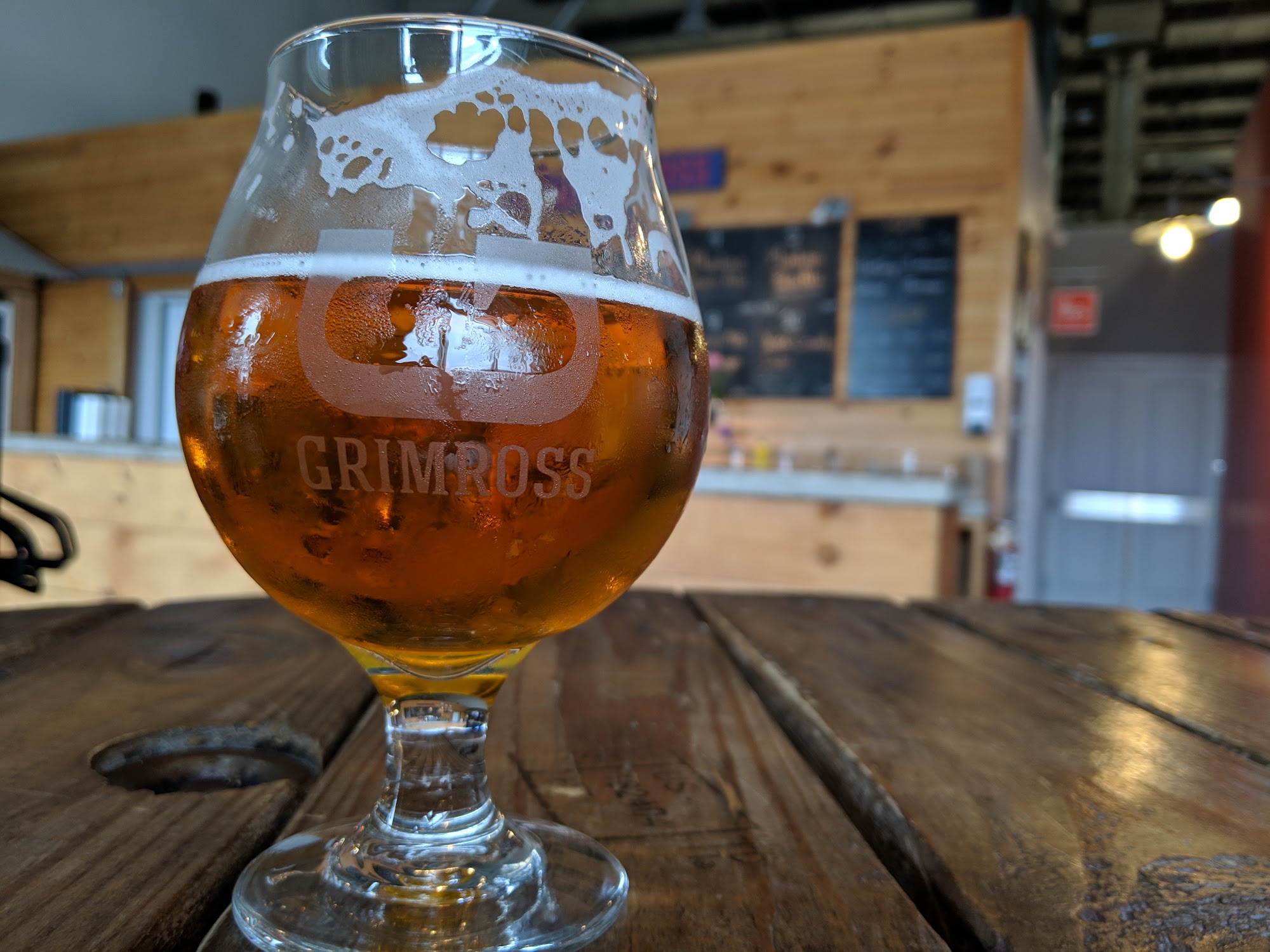 Grimross Brewing Menu