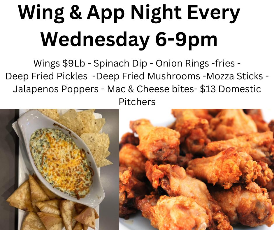 Highlands Bar & Lounge Menu